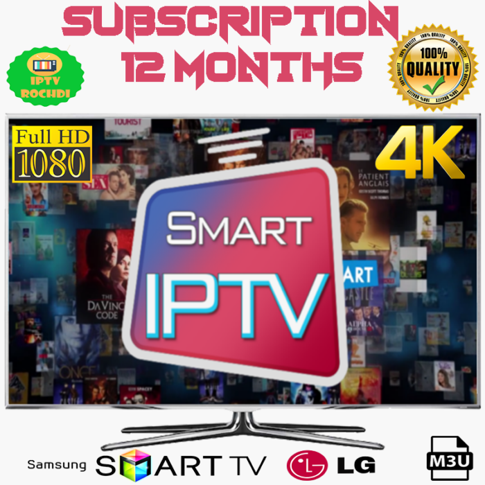 iptv subscription 12 months smart iptv worldwide channels