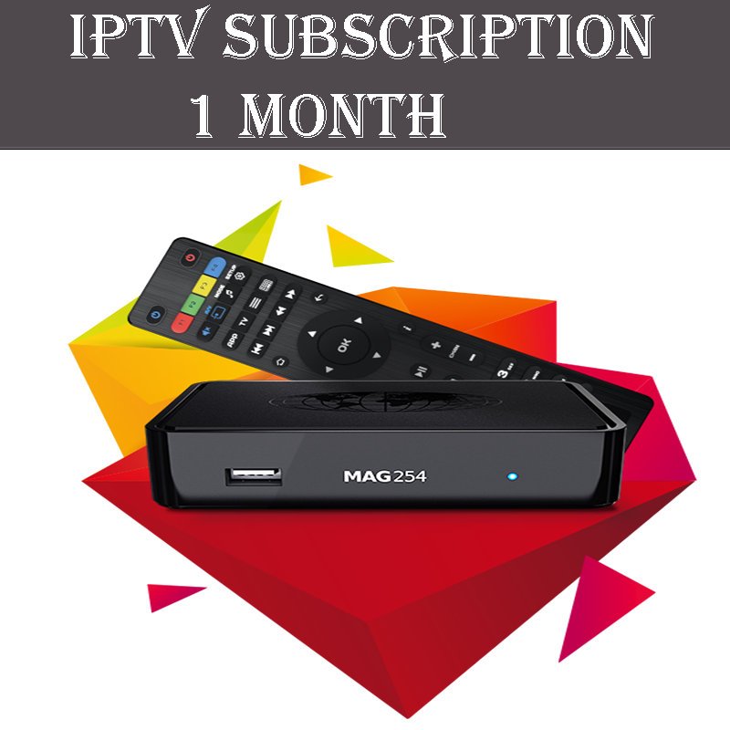 Subscription 12 Months IPTV MagBox IPTV Worldwide Channels - 1 Month